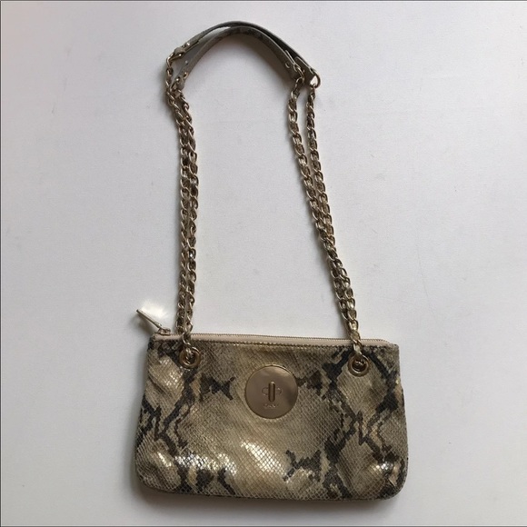 DNKY Leather Embossed Snakeskin Bag - Picture 5 of 8